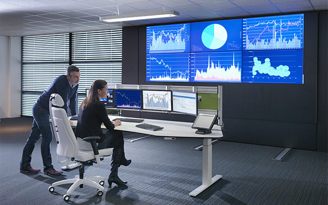 NEC Command And Control Video Wall